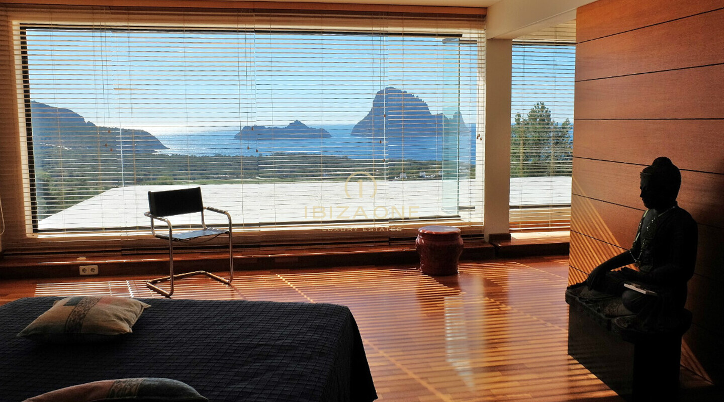 Luxury villa with stunning panoramic views to Es Vedra for sale, Ibiza - Luxury villa with stunning panoramic views to Es Vedra for rent, Ibiza
