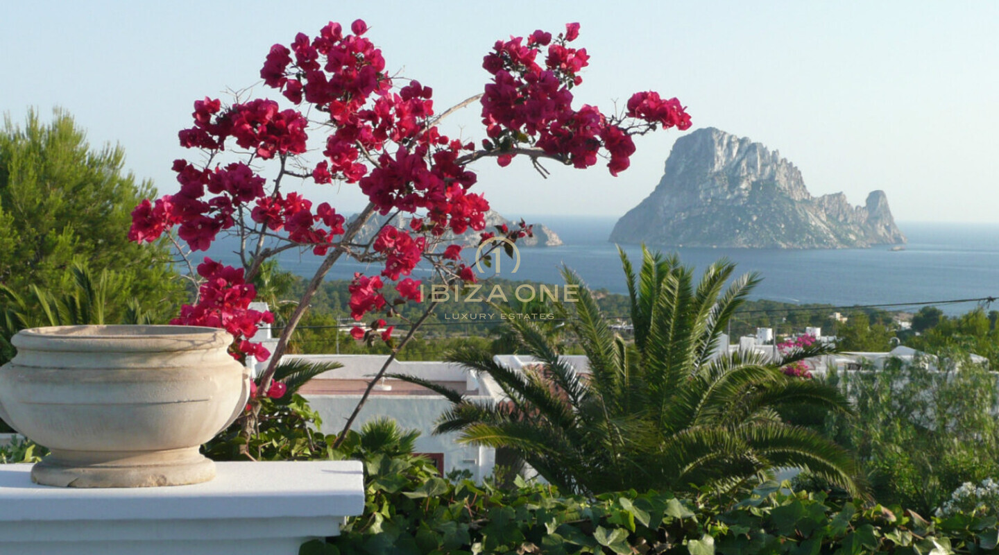 Villa de luxe avec vue panoramique imprenable sur Es Vedra à vendre, Ibiza - Villa de luxe avec vue panoramique imprenable sur Es Vedra à louer, Ibiza