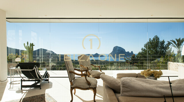Luxusvilla mit atemberaubendem Panoramablick auf Es Vedra zu verkaufen, Ibiza - Luxusvilla mit atemberaubendem Panoramablick auf Es Vedra zu vermieten, Ibiza