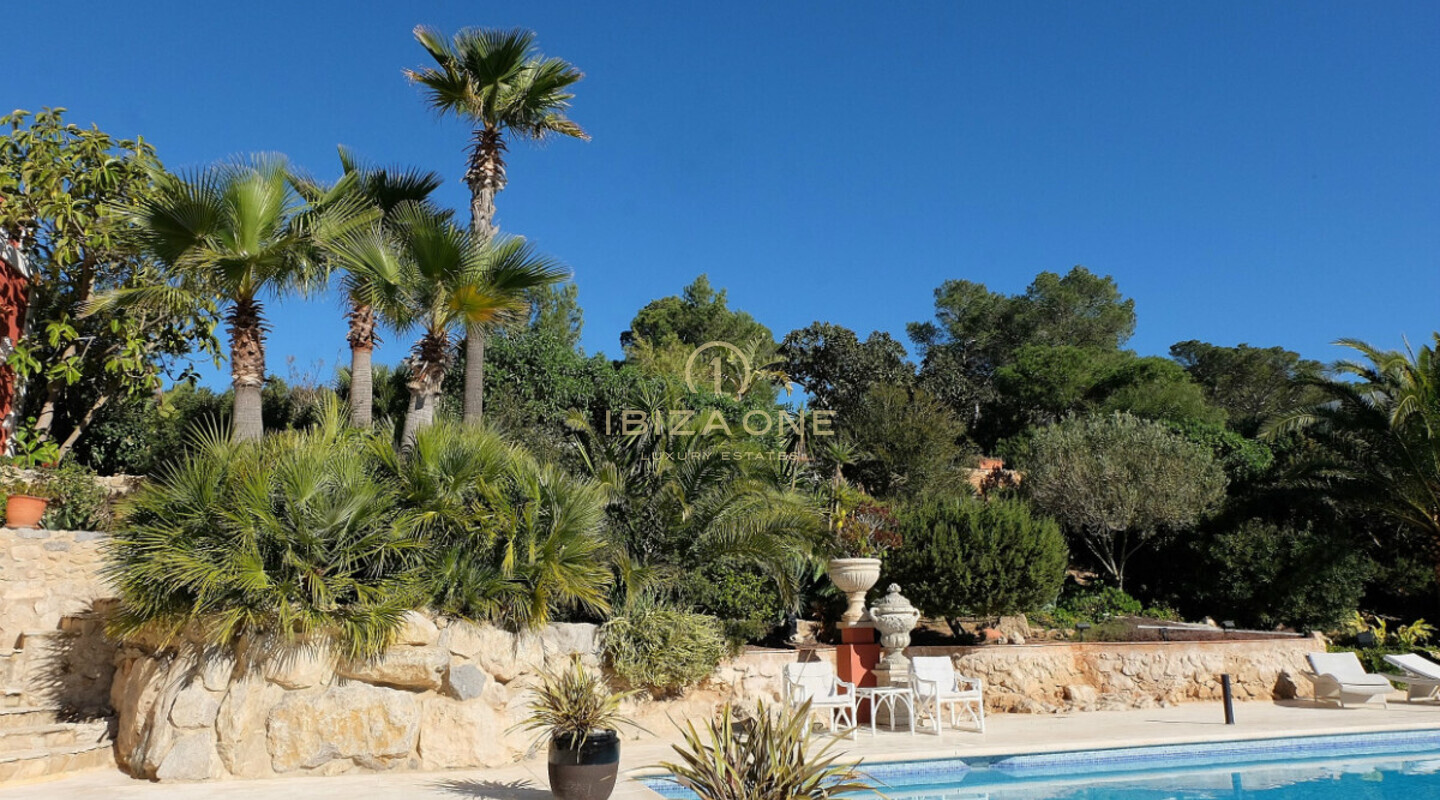 Villa de luxe avec vue panoramique imprenable sur Es Vedra à vendre, Ibiza - Villa de luxe avec vue panoramique imprenable sur Es Vedra à louer, Ibiza
