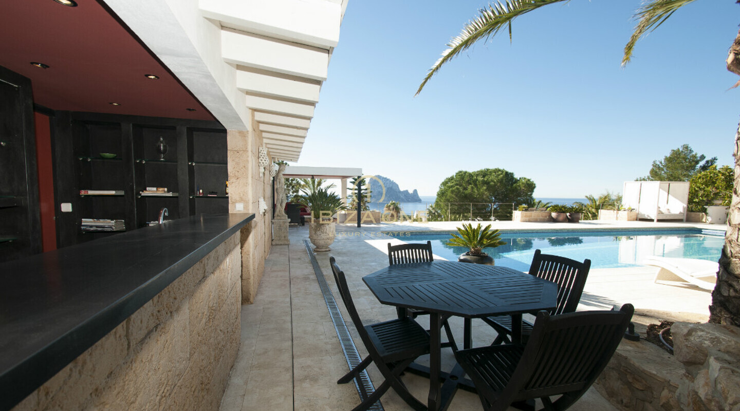 Luxury villa with stunning panoramic views to Es Vedra for sale, Ibiza - Luxury villa with stunning panoramic views to Es Vedra for rent, Ibiza
