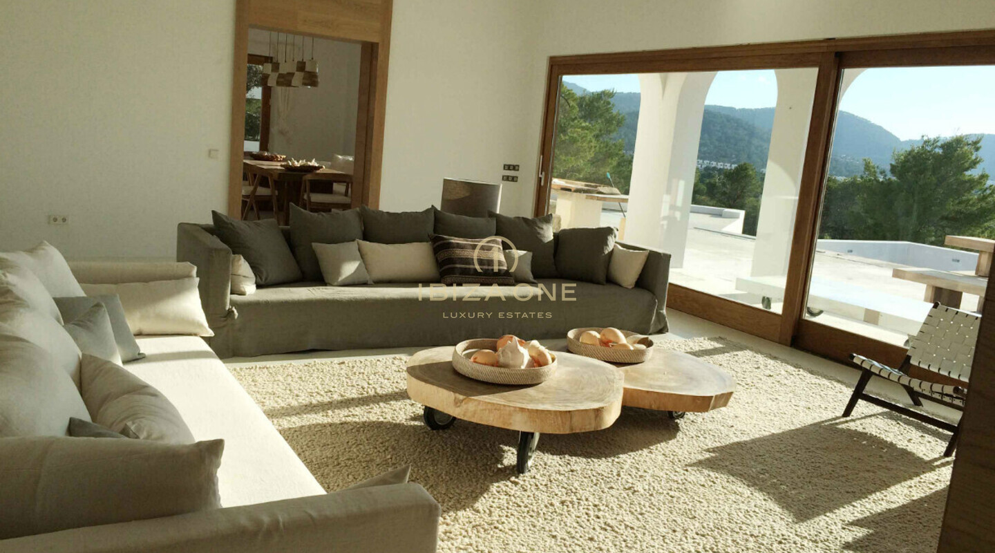 Modern luxury villa with sea view for sale, Ibiza - Modern luxury villa with sea view for rent, Ibiza