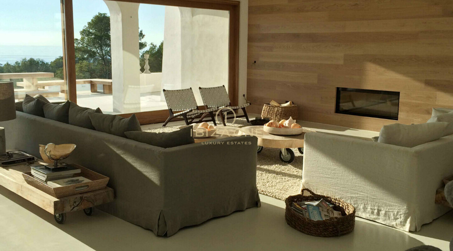 Moderne Luxusvilla mit Meerblick zu verkaufen, Ibiza - Moderne Luxusvilla mit Meerblick zu vermieten, Ibiza