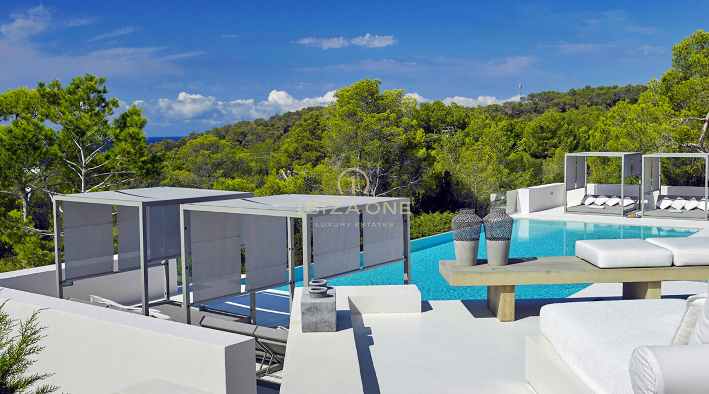 Moderna villa di lusso con vista mare in vendita, Ibiza - Moderna villa di lusso con vista mare in affitto, Ibiza