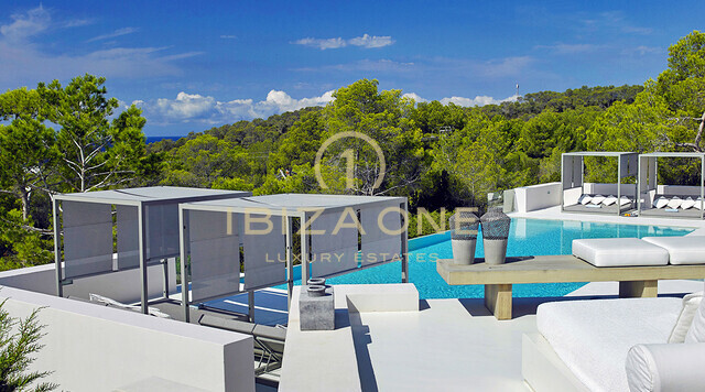 Moderna villa di lusso con vista mare in vendita, Ibiza - Moderna villa di lusso con vista mare in affitto, Ibiza
