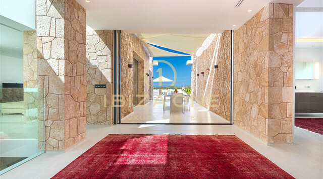 Modern designed luxury villa with panoramic sea view for sale, Ibiza - Modern designed luxury villa with panoramic sea view for rent, Ibiza