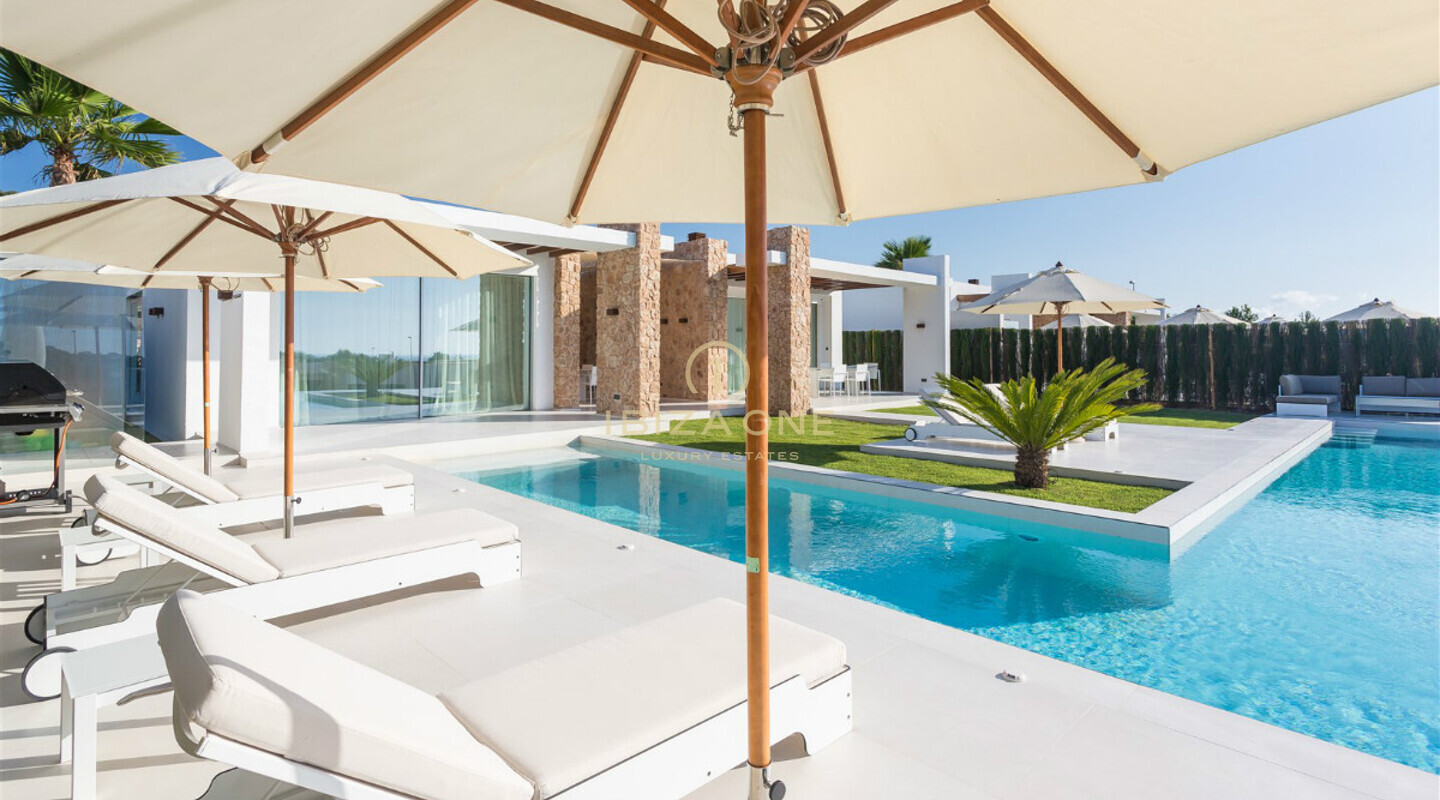 Villa di lusso dal design moderno con vista panoramica sul mare in vendita, Ibiza - Villa di lusso dal design moderno con vista panoramica sul mare in affitto, Ibiza