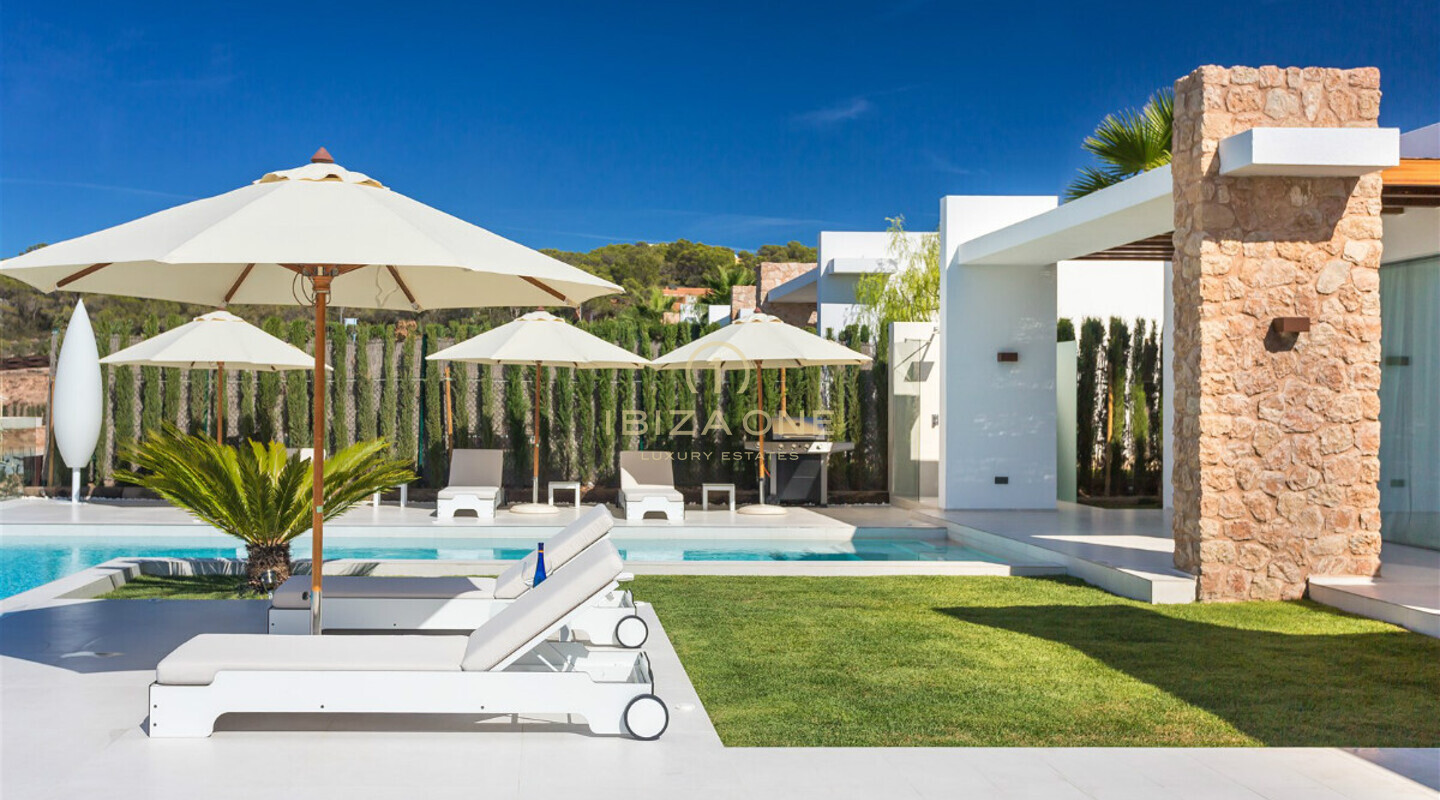 Villa de luxe de conception moderne avec vue panoramique sur la mer à vendre, Ibiza - Villa de luxe de conception moderne avec vue panoramique sur la mer à louer, Ibiza