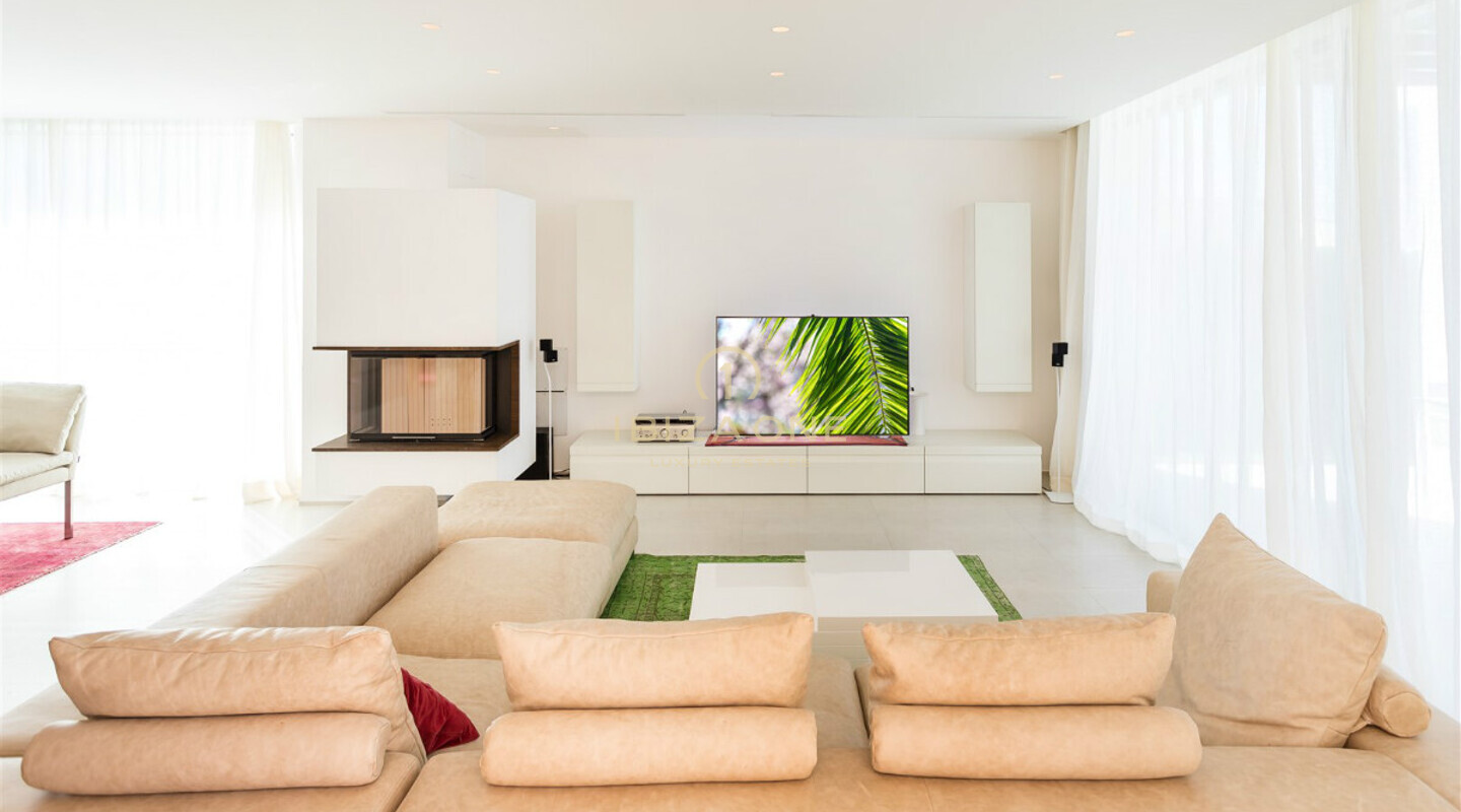 Villa de lujo de diseño moderno con vistas panorámicas al mar en venta, Ibiza - Villa de lujo de diseño moderno con vistas panorámicas al mar en alquiler, Ibiza