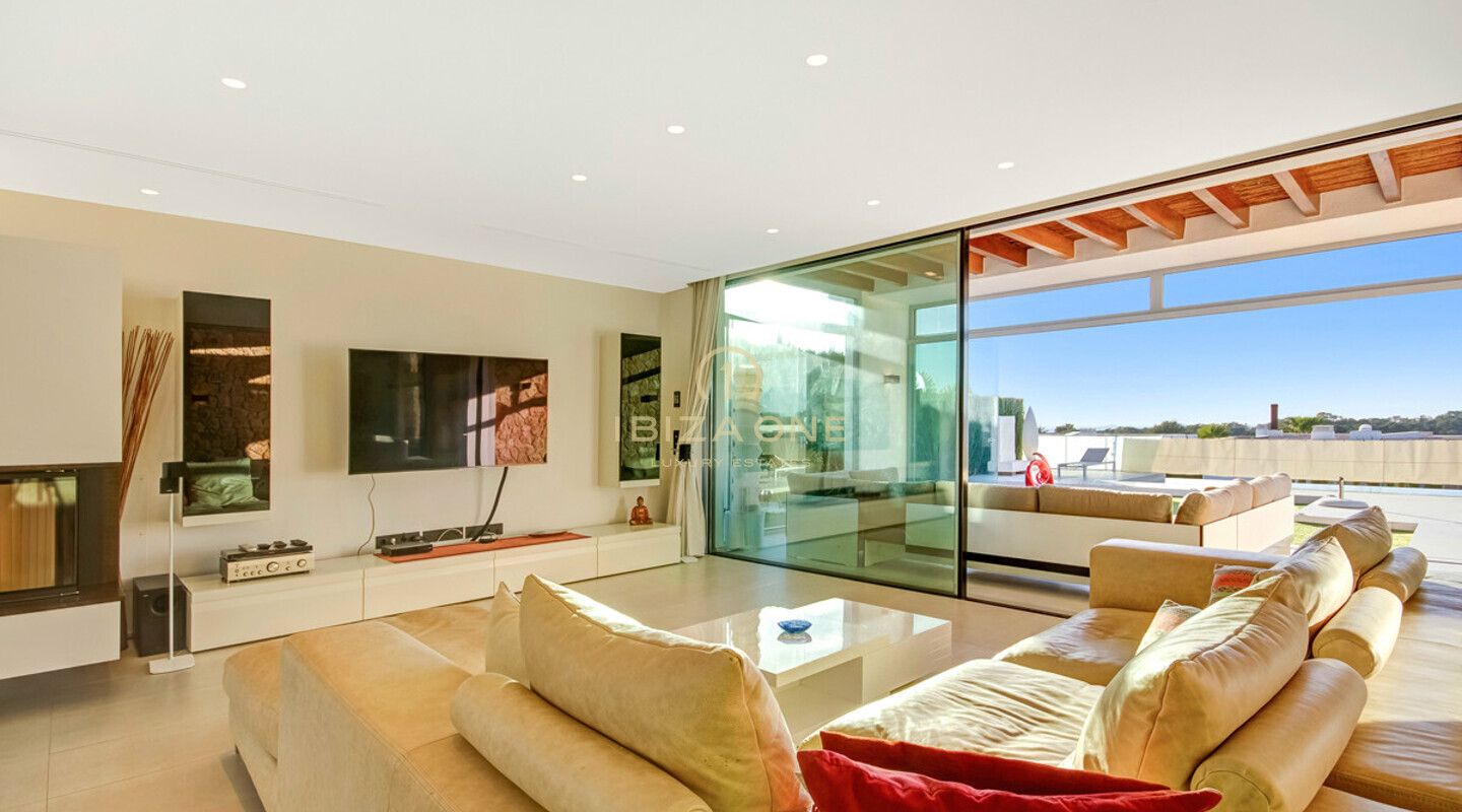 Modern ontworpen luxe villa met panoramisch zeezicht te koop, Ibiza - Modern ontworpen luxe villa met panoramisch zeezicht te huur, Ibiza