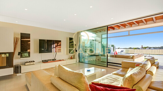 Modern designed luxury villa with panoramic sea view for sale, Ibiza - Modern designed luxury villa with panoramic sea view for rent, Ibiza