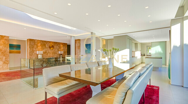Villa de lujo de diseño moderno con vistas panorámicas al mar en venta, Ibiza - Villa de lujo de diseño moderno con vistas panorámicas al mar en alquiler, Ibiza