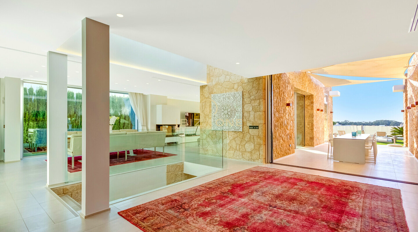 Modern designed luxury villa with panoramic sea view for sale, Ibiza - Modern designed luxury villa with panoramic sea view for rent, Ibiza