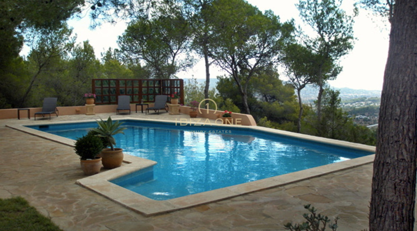 Charmante maison de campagne avec maison d'hôtes, avec vue sur Ibiza et la mer à vendre, Ibiza - Charmante maison de campagne avec maison d'hôtes, avec vue sur Ibiza et la mer à louer, Ibiza