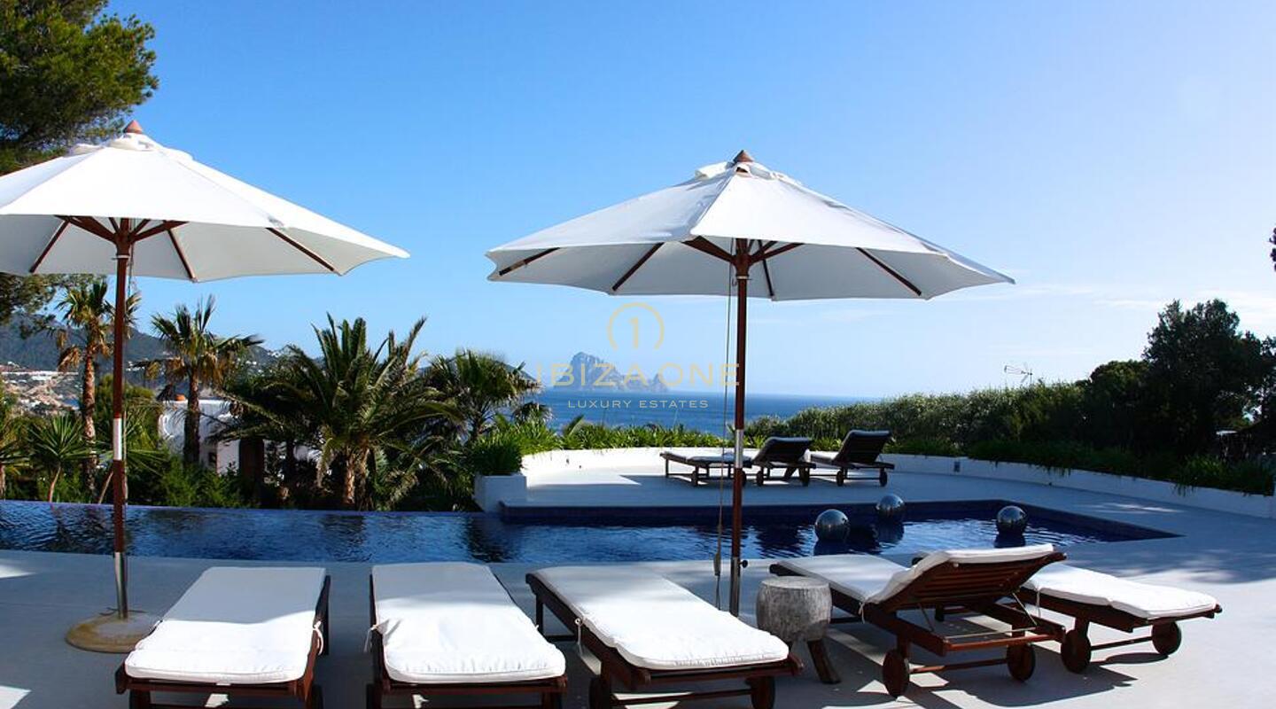 Luxe en exclusieve villa met uitzicht op Es Vedra te koop, Ibiza - Luxe en exclusieve villa met uitzicht op Es Vedra te huur, Ibiza