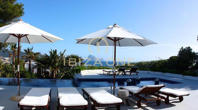 Luxuriöse und exklusive Villa mit Blick auf Es Vedra zu verkaufen, Ibiza - Luxuriöse und exklusive Villa mit Blick auf Es Vedra zu vermieten, Ibiza