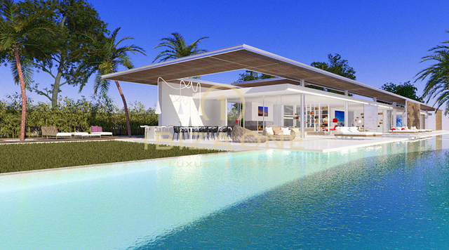 Modern bouwproject op plan met fantastisch zeezicht te koop, Ibiza - Modern bouwproject op plan met fantastisch zeezicht te huur, Ibiza