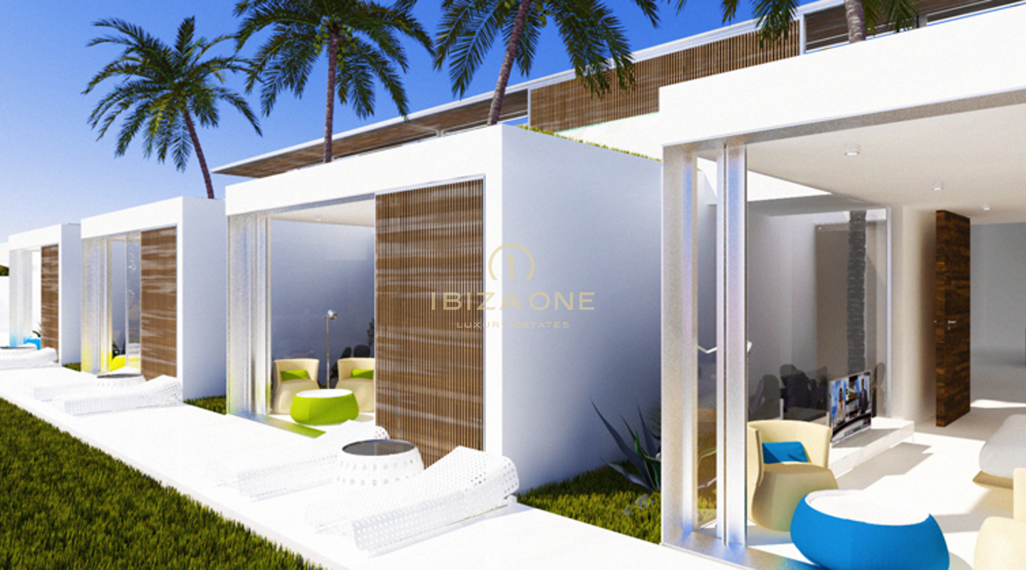 Progetto di costruzione moderna su progetto con fantastica vista mare in vendita, Ibiza - Progetto di costruzione moderna su progetto con fantastica vista mare in affitto, Ibiza