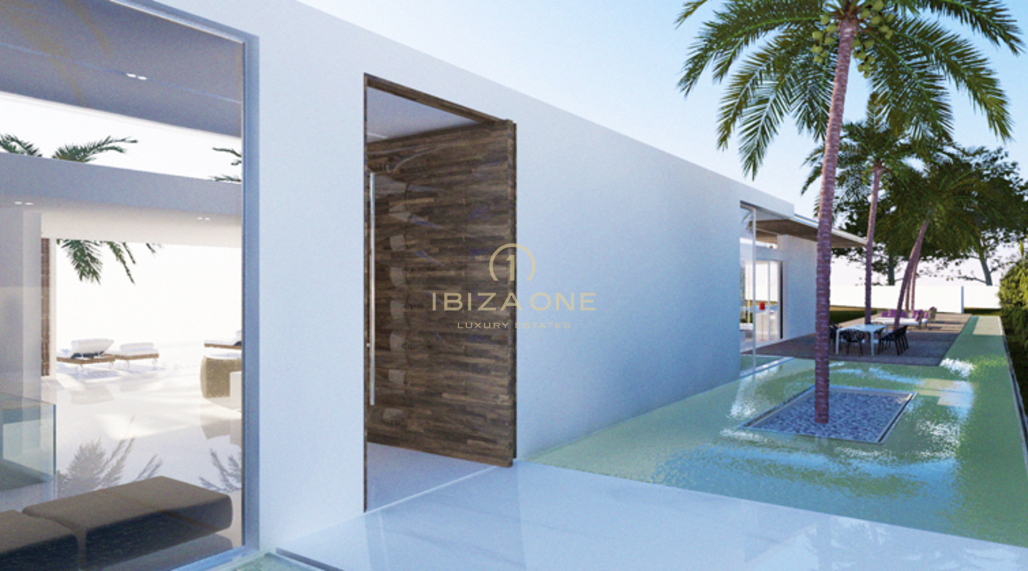 Modern bouwproject op plan met fantastisch zeezicht te koop, Ibiza - Modern bouwproject op plan met fantastisch zeezicht te huur, Ibiza