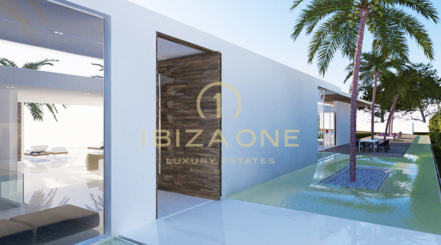Modern bouwproject op plan met fantastisch zeezicht te koop, Ibiza - Modern bouwproject op plan met fantastisch zeezicht te huur, Ibiza