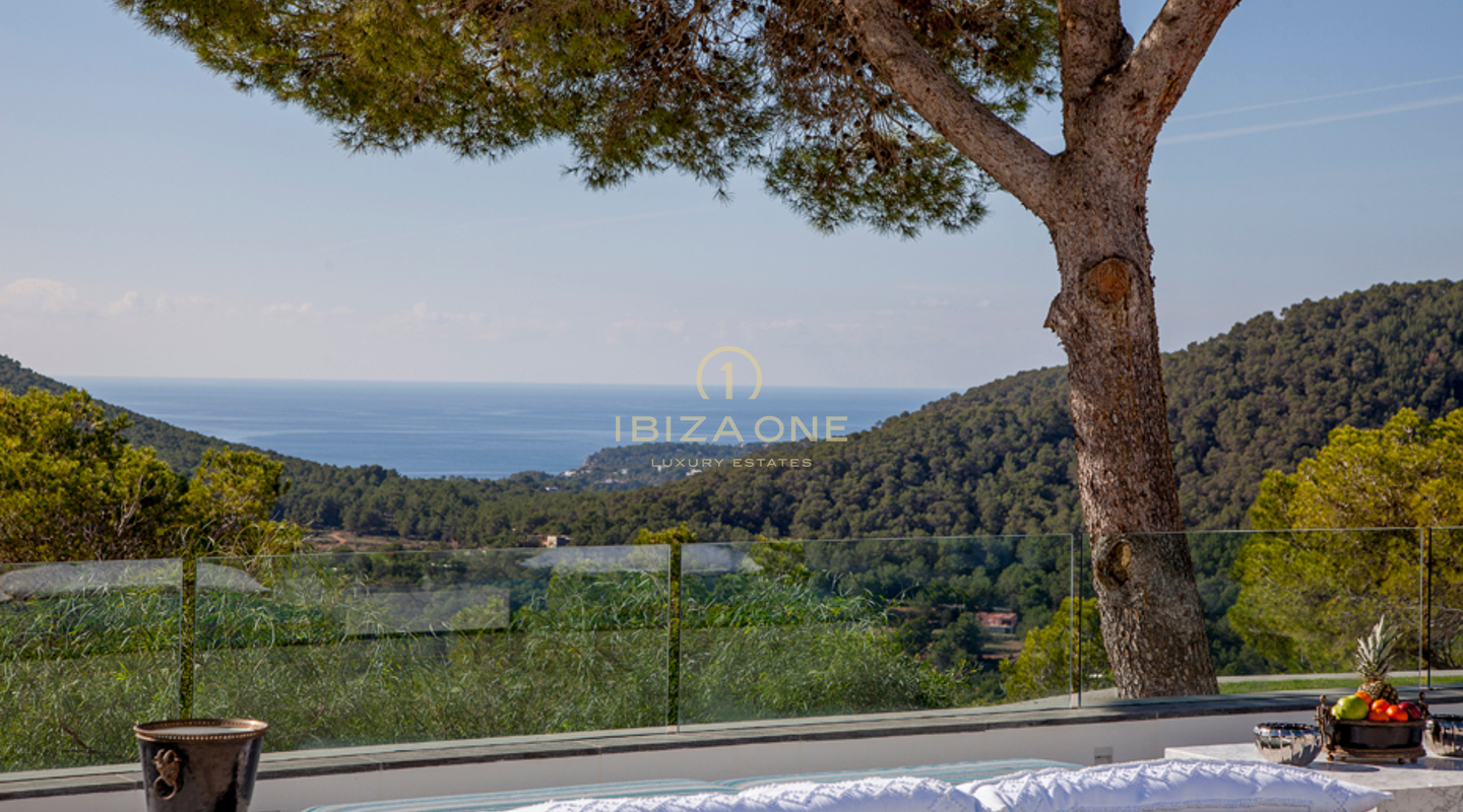 Villa de luxe moderne avec maison d'hôtes à vendre et à louer, Ibiza