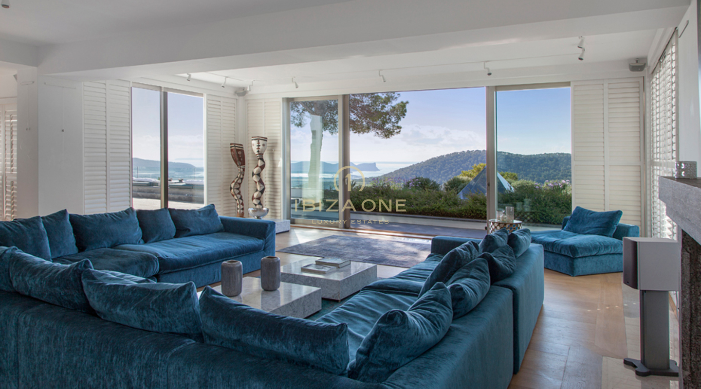 Modern luxury villa with guest house and for rent, Ibiza