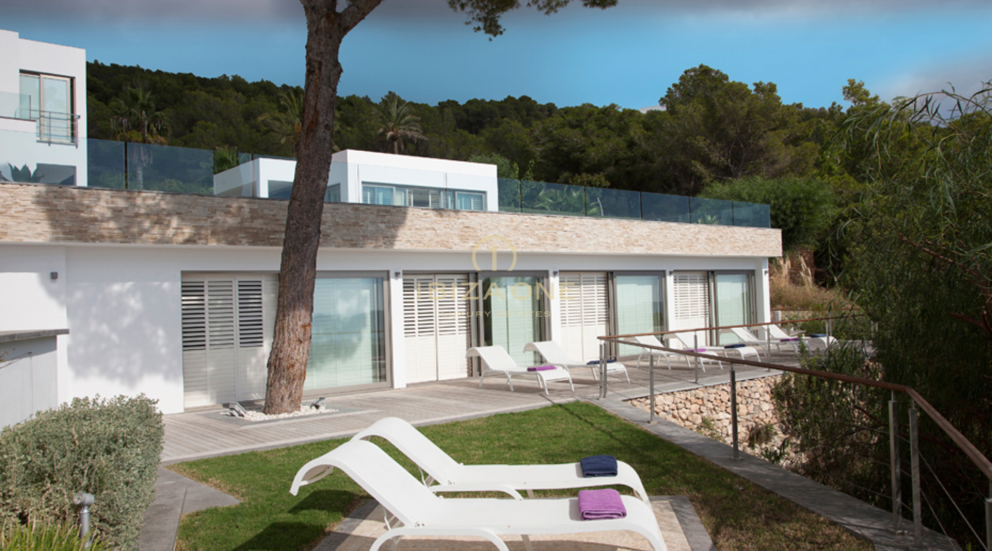 Moderne Luxusvilla mit Gästehaus zu verkaufen und zu vermieten, Ibiza