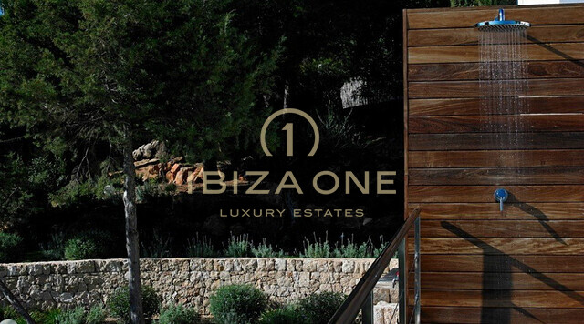 Luxurious modern Jaime Serra villa with beautiful sea view for rent, Ibiza