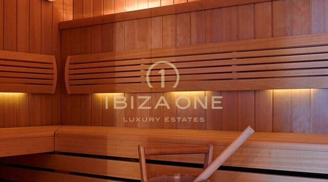 Luxurious modern Jaime Serra villa with beautiful sea view for rent, Ibiza