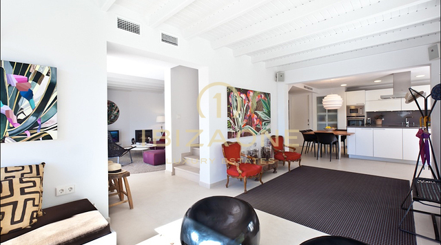 Luxury and beautiful renovated villa with view to salinas for sale, Ibiza - Luxury and beautiful renovated villa with view to salinas for rent, Ibiza