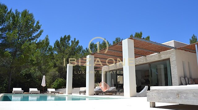 Preciosa propiedad de lujo con villa moderna en alquiler, Ibiza - Preciosa propiedad de lujo con villa moderna en venta, Ibiza