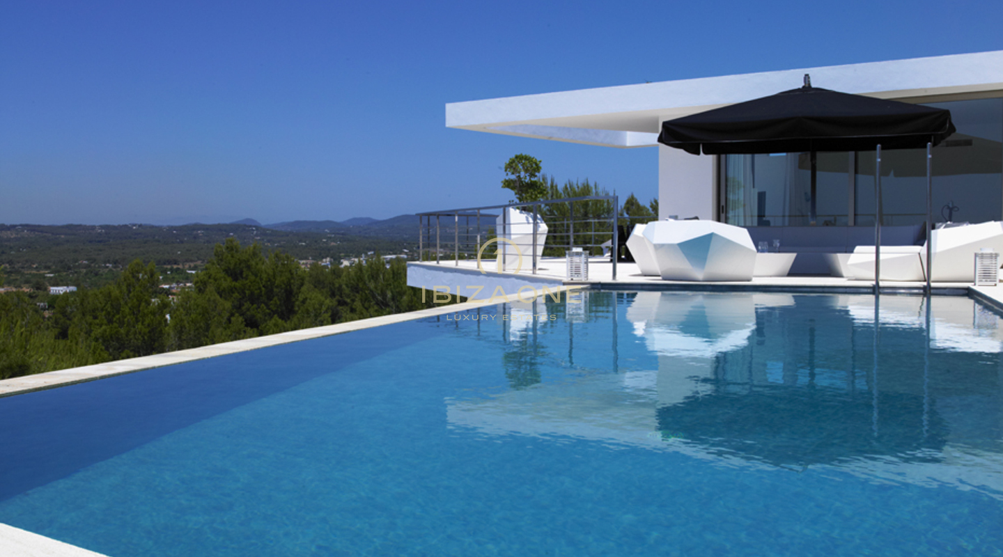 Can Rimbau: Modern luxury villa in the luxury urbanization Can Rimbau for sale, Ibiza - Can Rimbau: Modern luxury villa in the luxury urbanization Can Rimbau for rent, Ibiza