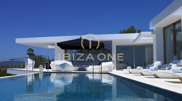 Can Rimbau: Moderne Luxusvilla in der Luxusurbanisation Can Rimbau zu verkaufen, Ibiza - Can Rimbau: Moderne Luxusvilla in der Luxusurbanisation Can Rimbau zu vermieten, Ibiza