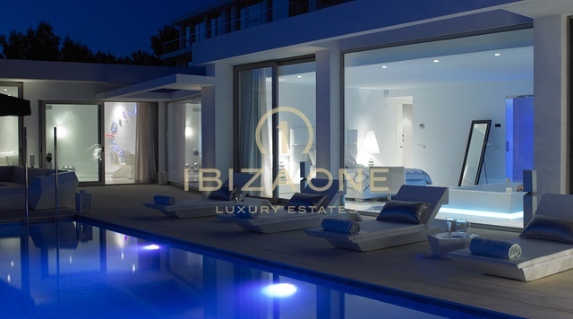 Can Rimbau: Moderne Luxusvilla in der Luxusurbanisation Can Rimbau zu verkaufen, Ibiza - Can Rimbau: Moderne Luxusvilla in der Luxusurbanisation Can Rimbau zu vermieten, Ibiza