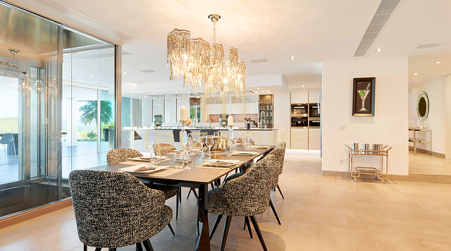 Dominio dello skyline di Ibiza: Villa ultra-lusso con vista panoramica a 270° su Tagomago, Santa Eulària des Riu e Marina in vendita, Ibiza