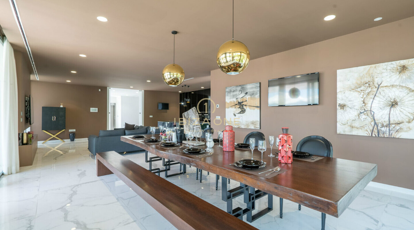 Uitzonderlijke en luxe nieuwbouw villa met uitzicht op Ibiza te koop, Ibiza - Uitzonderlijke en luxe nieuwbouw villa met uitzicht op Ibiza te huur, Ibiza