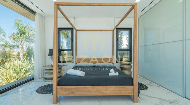 Villa neuve exceptionnelle et luxueuse avec vue sur Ibiza à vendre, Ibiza - Villa neuve exceptionnelle et luxueuse avec vue sur Ibiza à louer, Ibiza
