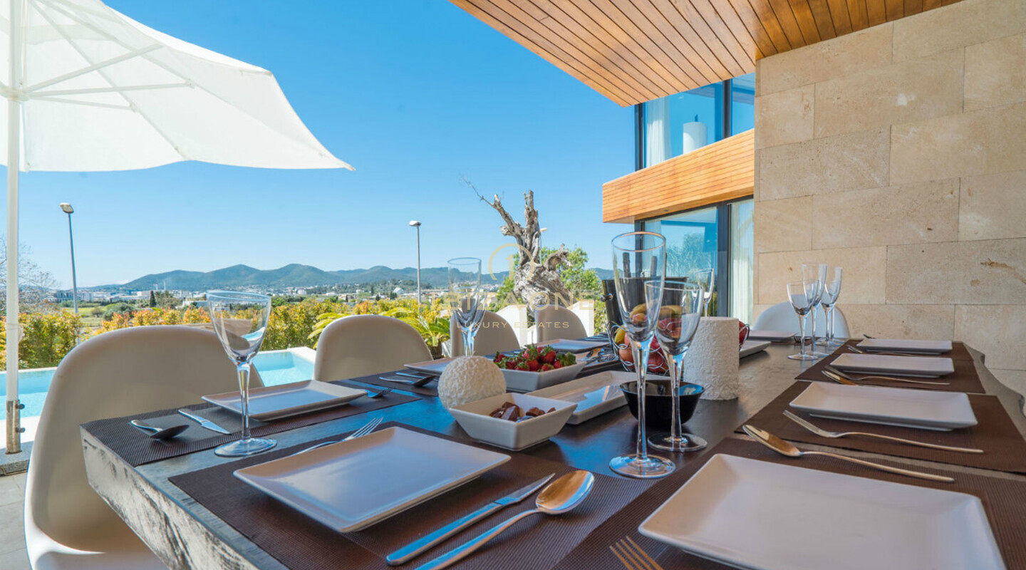 Exceptional and luxury new build villa overlooking Ibiza for sale, Ibiza - Exceptional and luxury new build villa overlooking Ibiza for rent, Ibiza