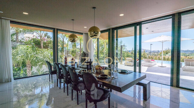 Excepcional y lujosa villa de nueva construcción con vistas a Ibiza en venta, Ibiza - Excepcional y lujosa villa de nueva construcción con vistas a Ibiza en alquiler, Ibiza