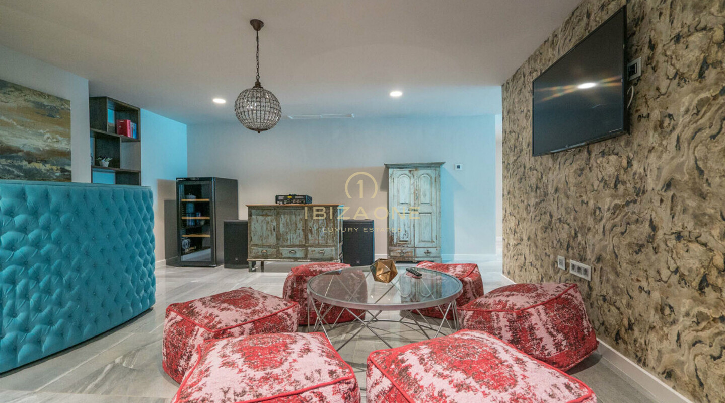 Excepcional y lujosa villa de nueva construcción con vistas a Ibiza en venta, Ibiza - Excepcional y lujosa villa de nueva construcción con vistas a Ibiza en alquiler, Ibiza