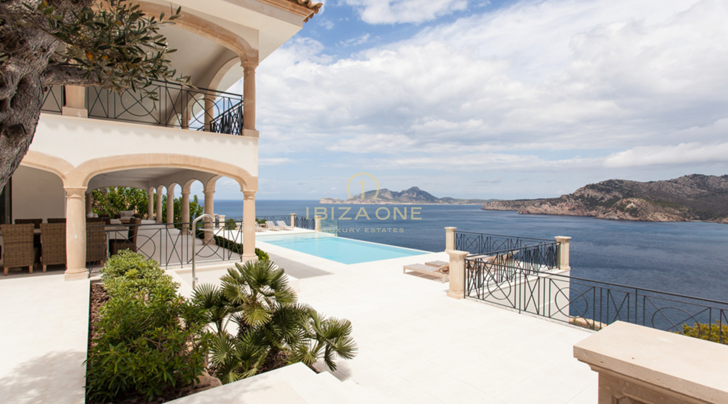 Villa de luxe avec maison d'hôtes séparée et vue panoramique imprenable à Puerto Andratx à vendre, Ibiza - Villa de luxe avec maison d'hôtes séparée et vue panoramique imprenable à Puerto Andratx à louer, Ibiza