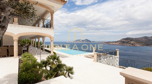 Villa de lujo con casa de invitados independiente y magníficas vistas panorámicas en Puerto Andratx en venta, Ibiza - Villa de lujo con casa de invitados independiente y magníficas vistas panorámicas en Puerto Andratx en alquiler, Ibiza