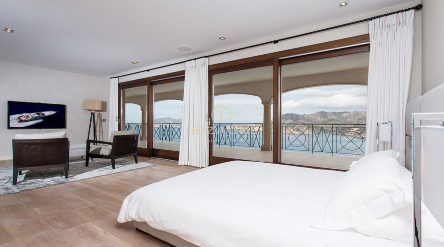 Villa de lujo con casa de invitados independiente y magníficas vistas panorámicas en Puerto Andratx en venta, Ibiza - Villa de lujo con casa de invitados independiente y magníficas vistas panorámicas en Puerto Andratx en alquiler, Ibiza