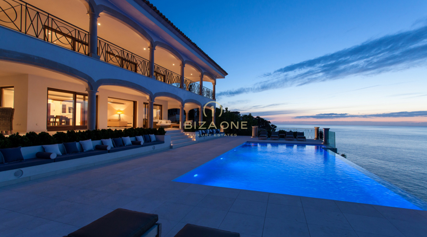 Luxury villa with separate guest house and stunning panoramic views in Puerto Andratx for sale, Ibiza - Luxury villa with separate guest house and stunning panoramic views in Puerto Andratx for rent, Ibiza