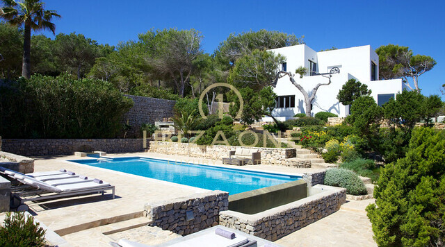 Moderne luxe villa aan zee met toegang tot de zee te huur, Ibiza