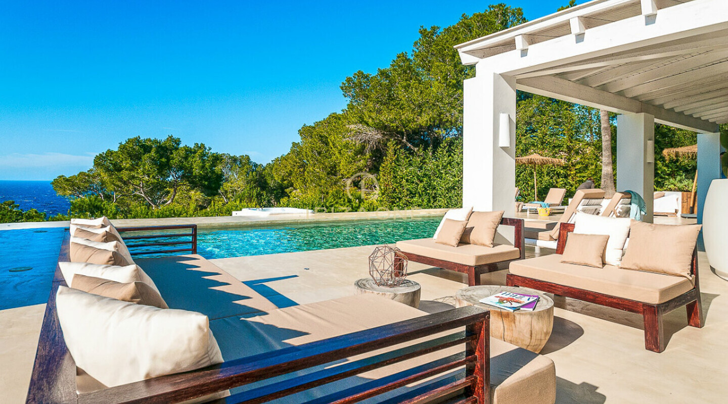Moderne Luxusvilla in Cala Vadella zu verkaufen, Ibiza - Moderne Luxusvilla in Cala Vadella zu vermieten, Ibiza