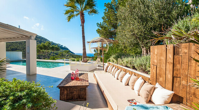 Moderna villa de lujo en Cala Vadella en venta, Ibiza - Moderna villa de lujo en Cala Vadella en alquiler, Ibiza
