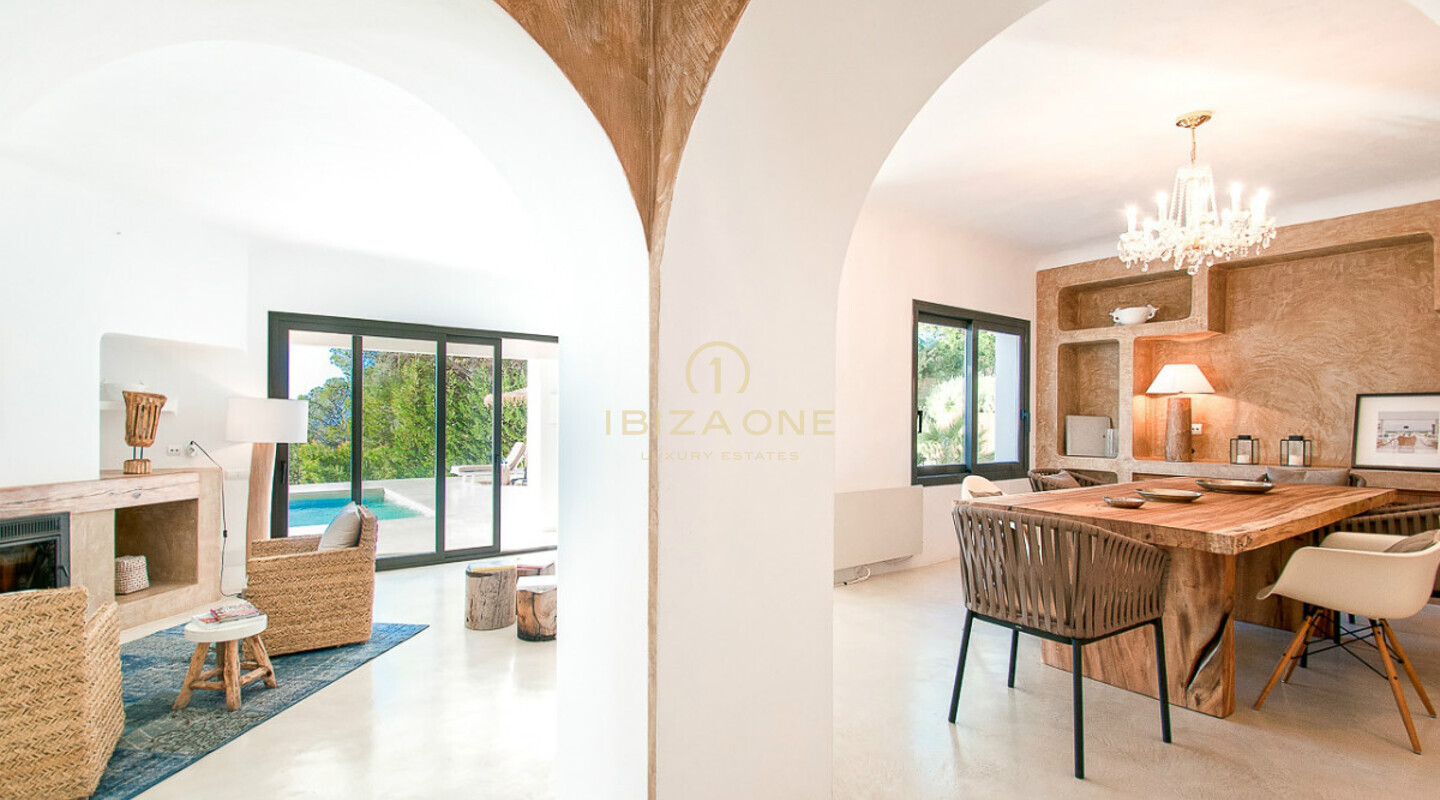 Modern luxury villa in Cala Vadella for sale, Ibiza - Modern luxury villa in Cala Vadella for rent, Ibiza