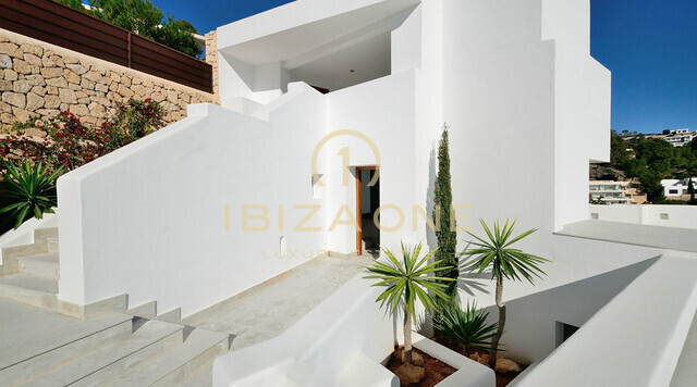 Villa moderna y de lujo de nueva construcción en Ibiza en Roca Llisa con fantásticas vistas al mar en venta, Ibiza - Villa moderna y de lujo de nueva construcción en Ibiza en Roca Llisa con fantásticas vistas al mar en alquiler, Ibiza
