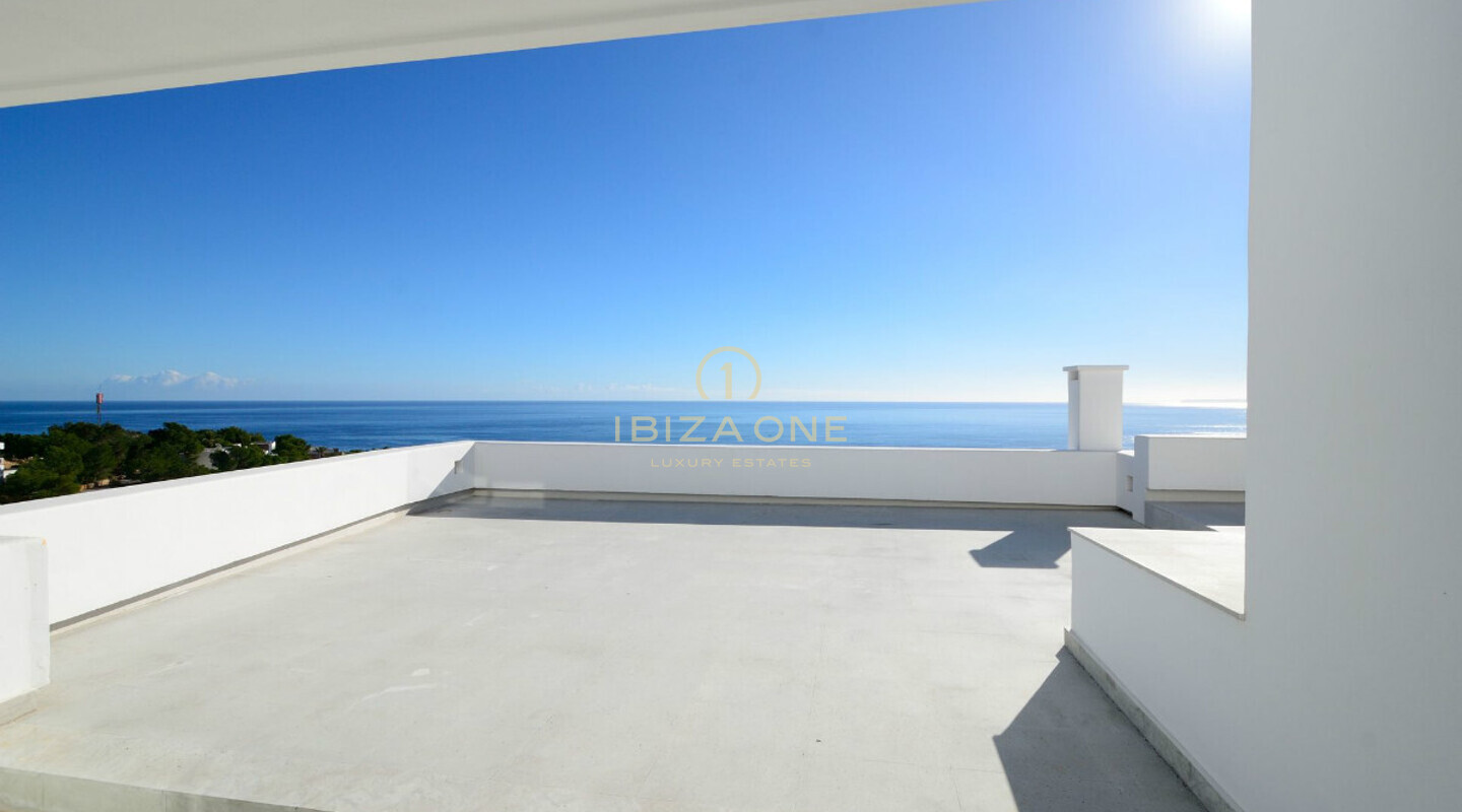 Moderna e lussuosa villa di nuova costruzione a Ibiza a Roca Llisa con fantastica vista sul mare in vendita, Ibiza - Moderna e lussuosa villa di nuova costruzione a Ibiza a Roca Llisa con fantastica vista sul mare in affitto, Ibiza